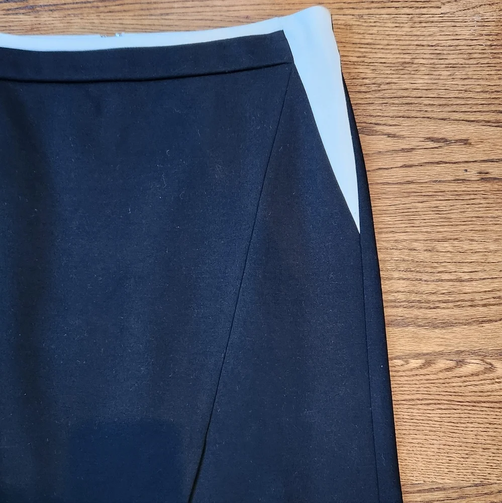 Colorblock Wrap Miniskirt - Picture 3 of 5